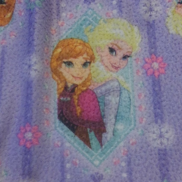 Girl Toddler Disney Frozen Night Gown Elsa Anna 2T - Picture 4 of 6